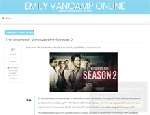 Tablet Screenshot of evancamp.com